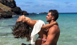 El apasionado video de Lisandra Silva y Leandro Penna en las playas de Isla de Pascua