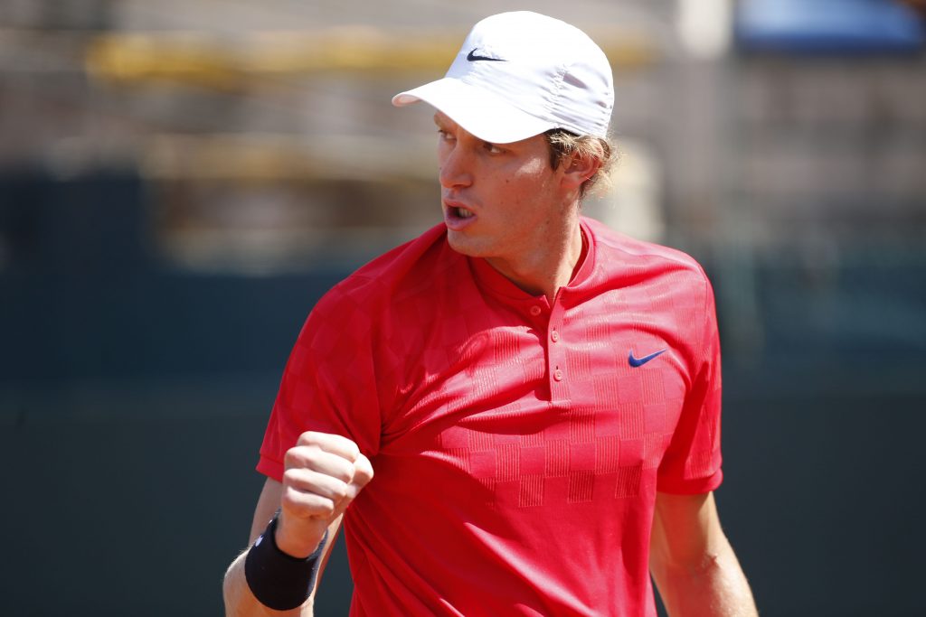 Nicolás Jarry volverá a la cancha este martes ante Dusan Lajovic