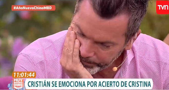 El quiebre emocional de Cristián Sánchez en TV: “No sé lo que realmente quiero hacer”