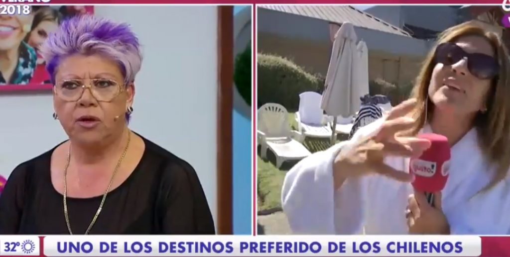 “Todo por estar peleando con la Maldonado”: El chascarro que sufrió Karla Constant en la piscina