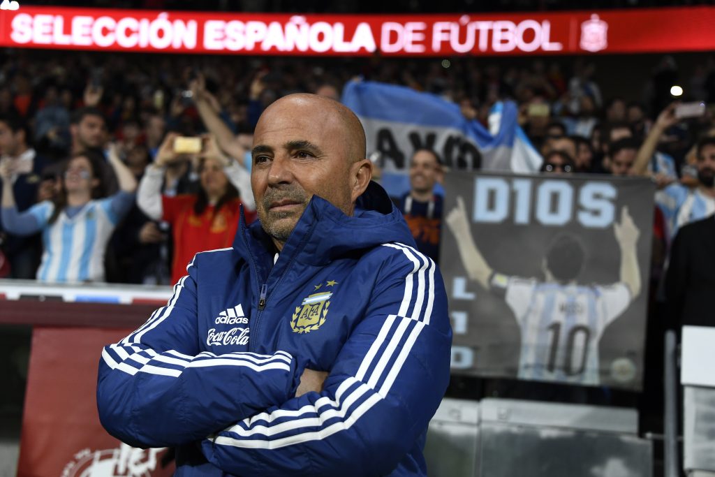 Jorge Sampaoli tras derrota frente España: “El primer tiempo fue increíble de Argentina”