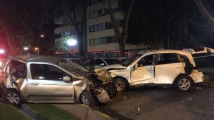 Un carabinero fue herido luego de una persecución policial en Providencia