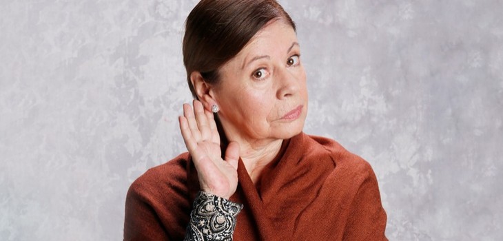 Así se veía la “señora Maruja” de Verdades Ocultas cuando comenzó en la televisión
