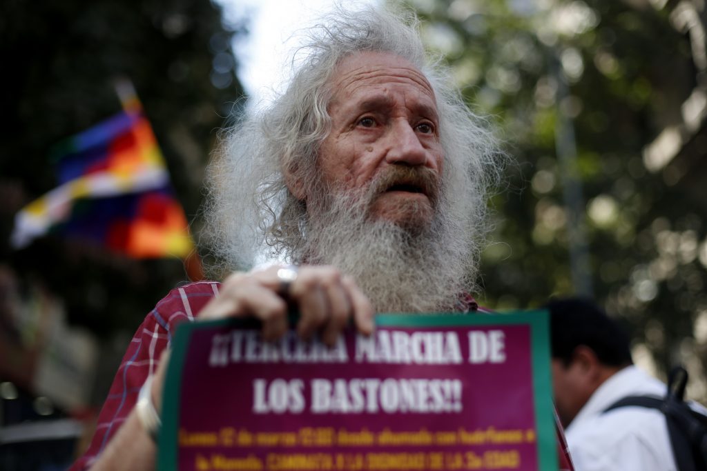 Así fue la “Marcha de los Bastones”