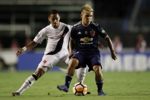 U de Chile venció a Vasco da Gama en su debut por la Copa Libertadores