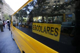 Transportes realizará 30.000 controles a furgones escolares este año