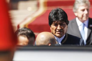 Evo Morales le pidió disculpas al pueblo chileno