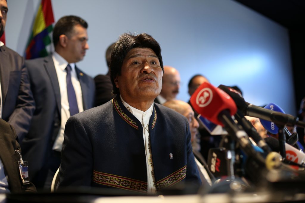 Evo Morales: “Bolivia ha planteado ante la Corte es una causa justa”