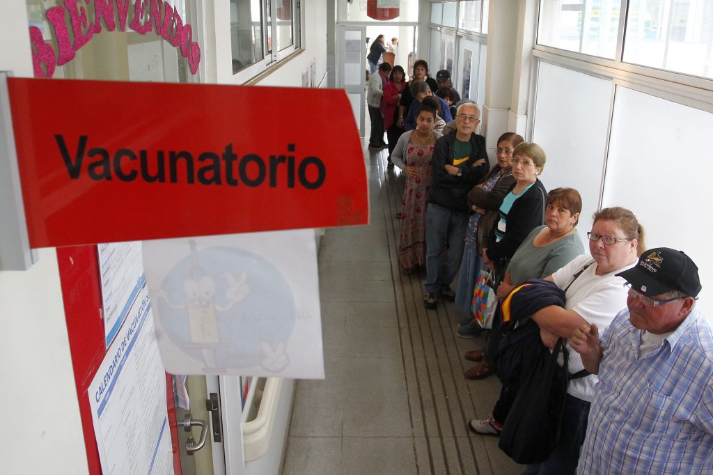 Influenza: Se ha inmunizado a casi el 63% de la población