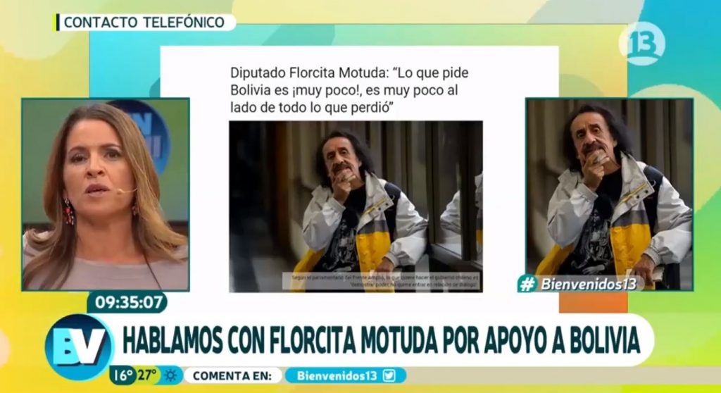 Monserrat Álvarez “cortó” en vivo a Florcita Motuda por su falta de argumentos para apoyar a Bolivia
