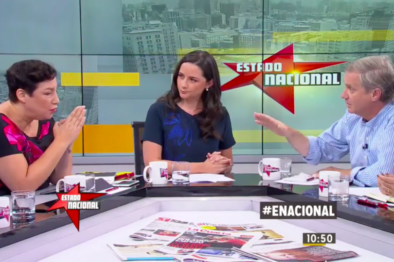 Beatriz Sánchez y José Antonio Kast protagonizaron round en programa “Estado Nacional”