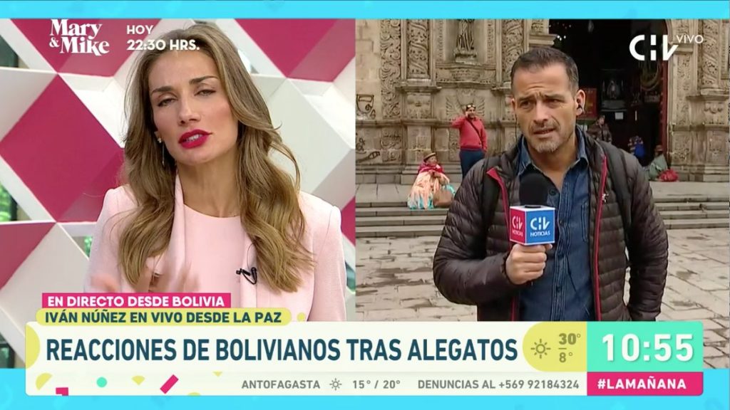 “En cualquier momento le pegan”: Condenan a Iván Núñez por “irrespetuosa” cobertura sobre La Haya en Bolivia