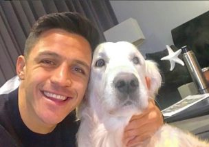 ¡Incluso desde el fútbol! Alexis celebró el Oscar por Una Mujer Fantástica