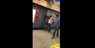 Comentarios xonofóbicos serían la causa de la pelea en el metro