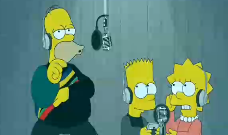 ¡Fiebre Amarilla! Los Simpsons se sumaron a la moda del “Dura Challenge”