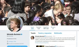 Memoria Presidencial de Bachelet incluirá hasta sus twits