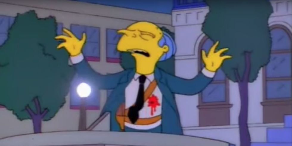 Guionista de Los Simpsons reveló quién era el culpable original en “Quién Mató al Señor Burns”