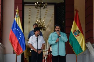 Maduro recibe apoyo de Evo Morales de cara a cuestionadas elecciones