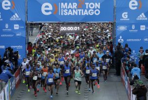 Conoce los cortes y desvíos para este domingo por la Maratón de Santiago