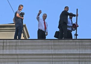 La verdadera razón por la que Piñera estaba en el techo de La Moneda