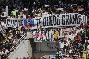 Hinchas de Colo Colo rayaron murallas del Monumental pidiendo la salida de Guede