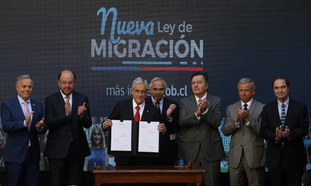 Piñera y Ley de Migración: “Es momento de poner orden en la casa que compartimos”