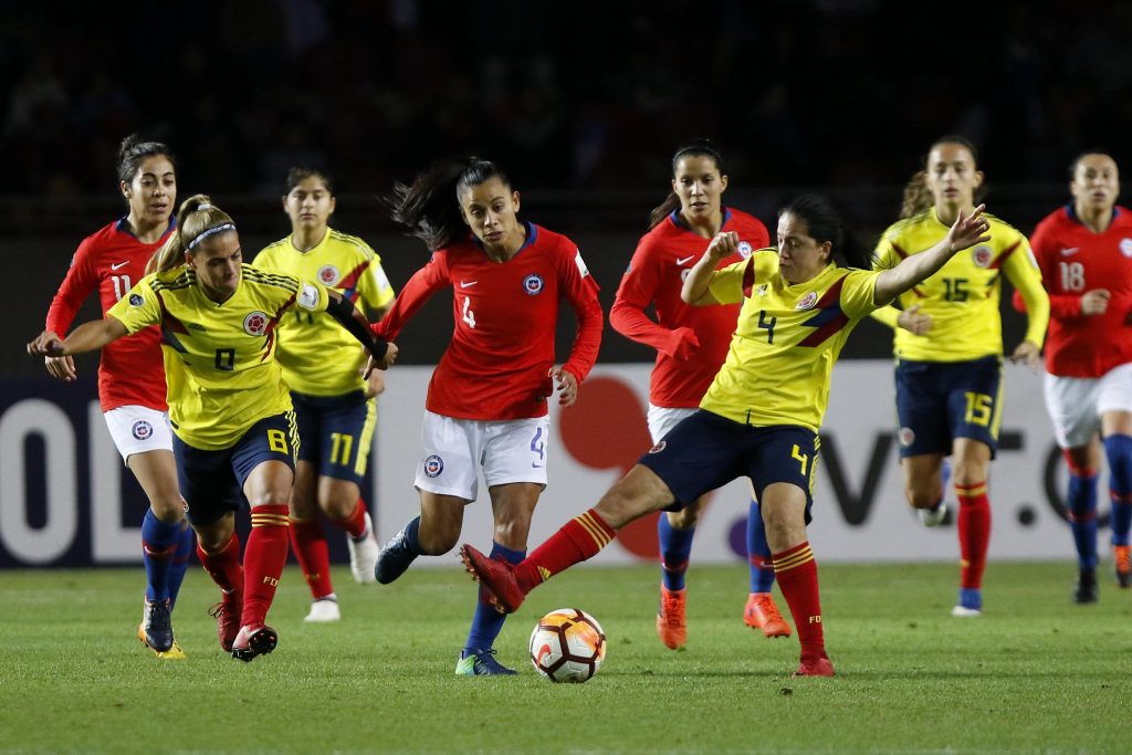 “La Roja” femenina empató con Colombia y sueña con la clasificación al Mundial