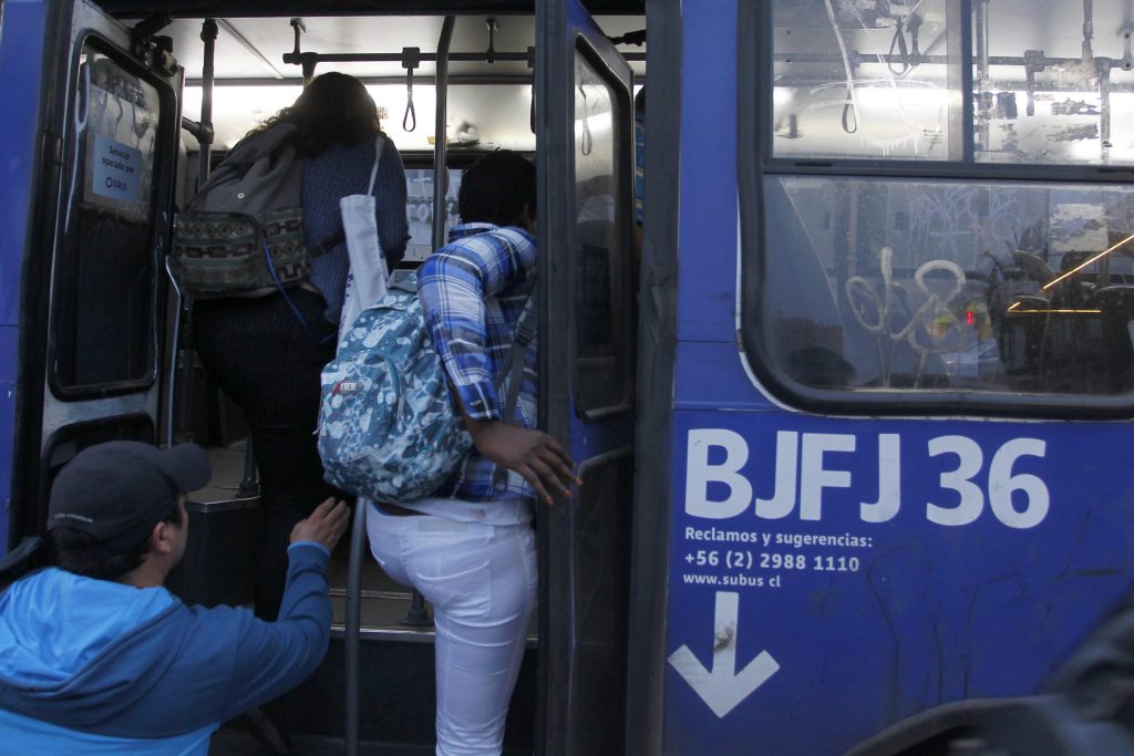 Evasión del Transantiago subió al 28,5% en el primer trimestre del año