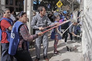 Municipalidad de Santiago inicia operativo comunitario contra los rayados