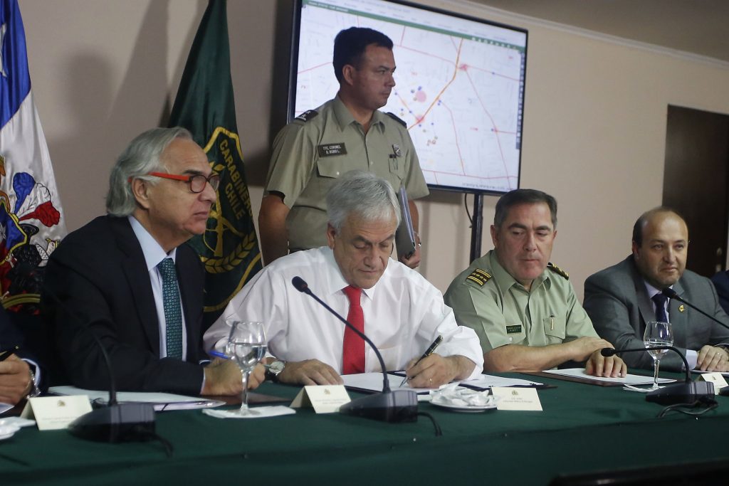 Presidente Piñera: “Nuestra obligación es hacer que la delincuencia retroceda”