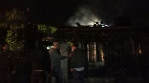 Incendio en Ñuñoa termina con un joven fallecido