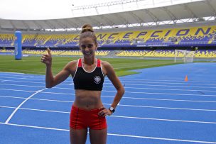 Isidora Jiménez ganó el oro en los 100 metros planos en Medellín