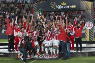 Necaxa se coronó campeón de la Copa MX con tres chilenos en cancha