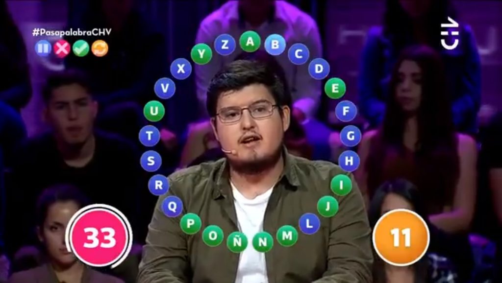 Participante de Pasapalabra es apodado “el metralleta” tras el juego final