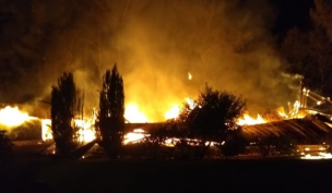 Nuevo ataque incendiario en la Región de la Araucanía