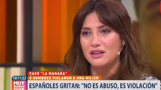 El llanto de Karen Bejarano en pleno matinal al recordar su “violación”
