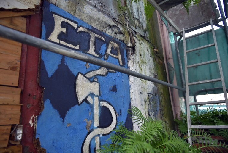 ETA anuncia por carta que “ha disuelto completamente todas sus estructuras”