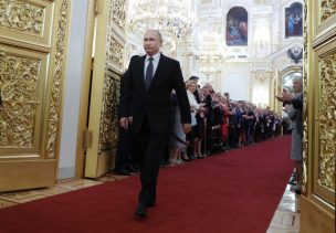 Putin presta juramento para un cuarto mandato presidencial