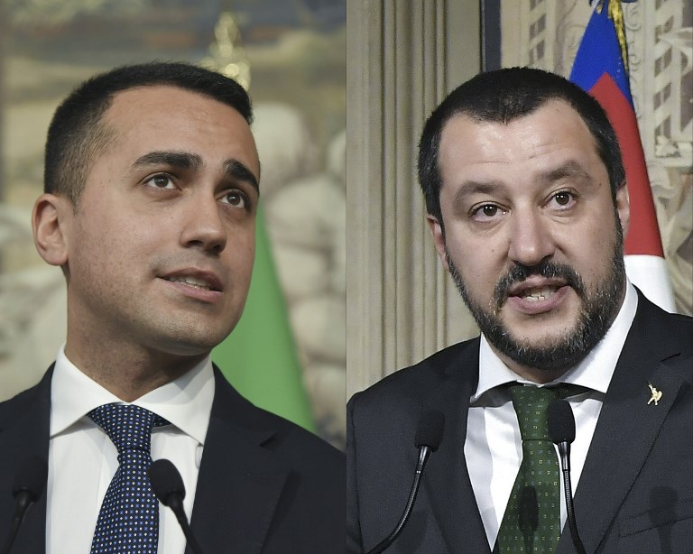 “Hemos reunido las condiciones para formar un gobierno en Italia”, anuncian Di Maio y Salvini