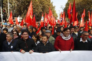 Intendencia destaca normalidad en marcha de la CUT, pero lamenta disturbios en manifestación paralela