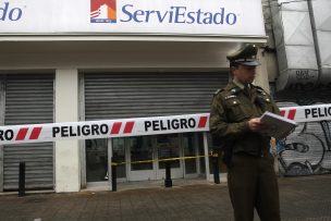 San Bernardo: Guardia fallece tras intento de asalto en ServiEstado