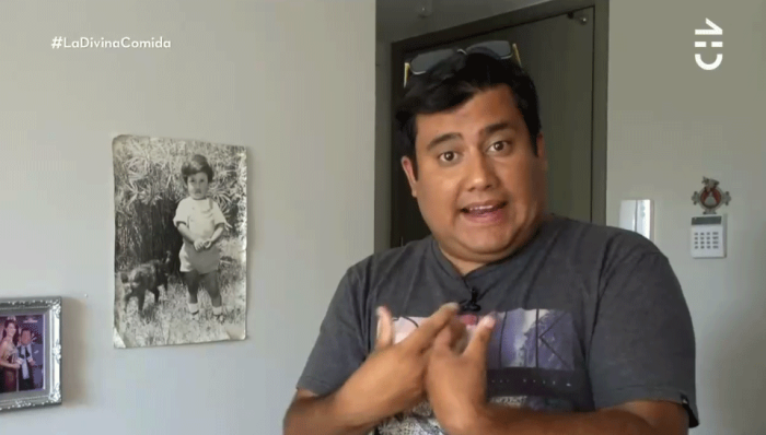 ‘Nacho Pop’ mostró en “La divina comida” cómo se veía cuando tenía cinco años