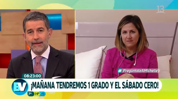 “Esto es un abuso”: Las críticas a Bienvenidos por hacer trabajar a Michelle Adam enferma desde su casa