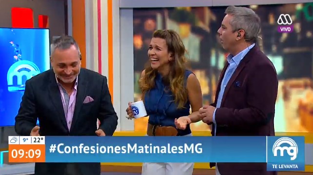 Notero de “Mucho Gusto” vivió divertido momento al ser confundido con JP Queraltó