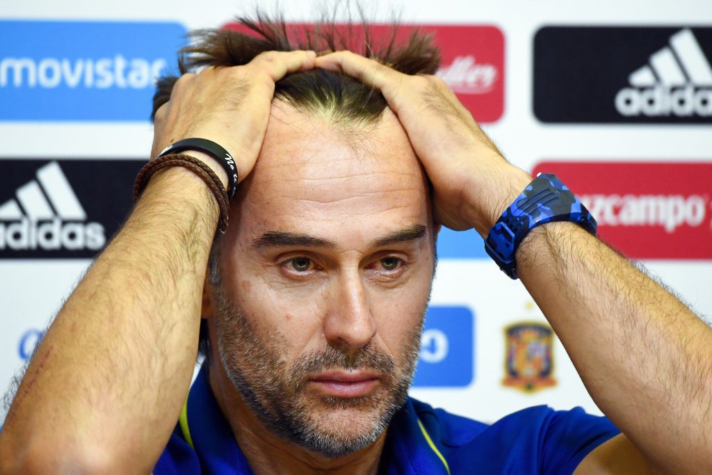 Selección española destituye a su DT a dos días del inicio del Mundial