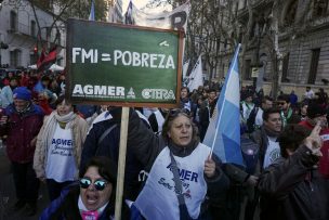 Sindicatos paralizan a Argentina en contra de ajuste y del FMI