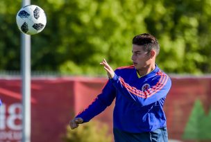 James y compañía están listos para debutar en Rusia 2018