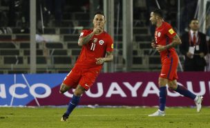 Eduardo Vargas se ríe de la eliminación de Perú del Mundial de Rusia