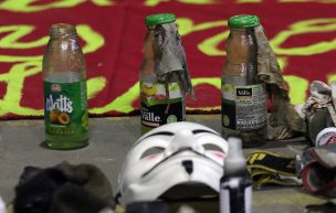 Carabineros contabiliza 350 molotov arrojadas a efectivos en 31 manifestaciones