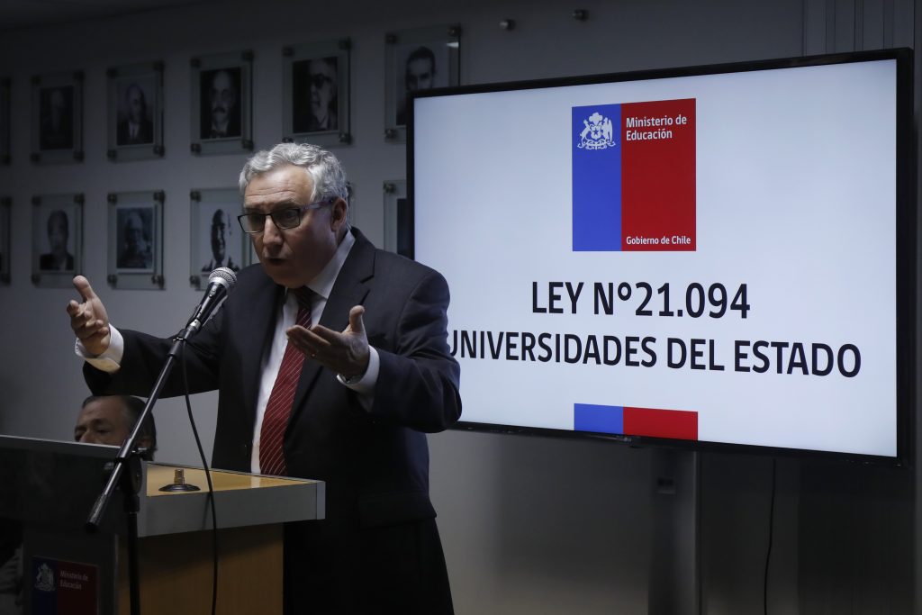 Vivaldi por ley de universidades estatales: “Es un gran logro para el país”